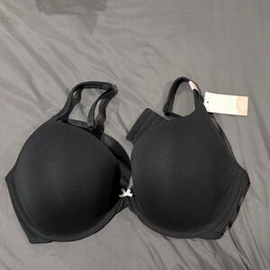 Lane Bryant Black Bra with Bow Accent